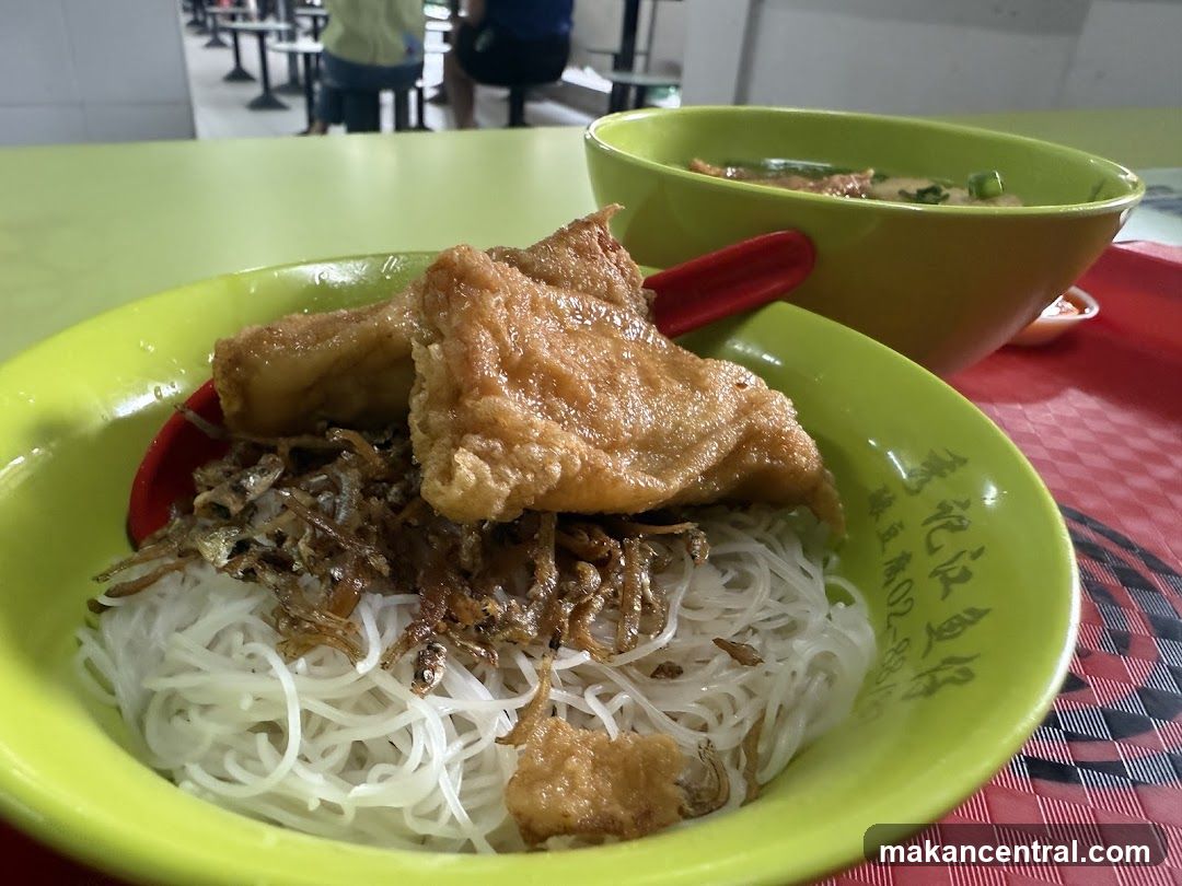 Food at a hawker stall