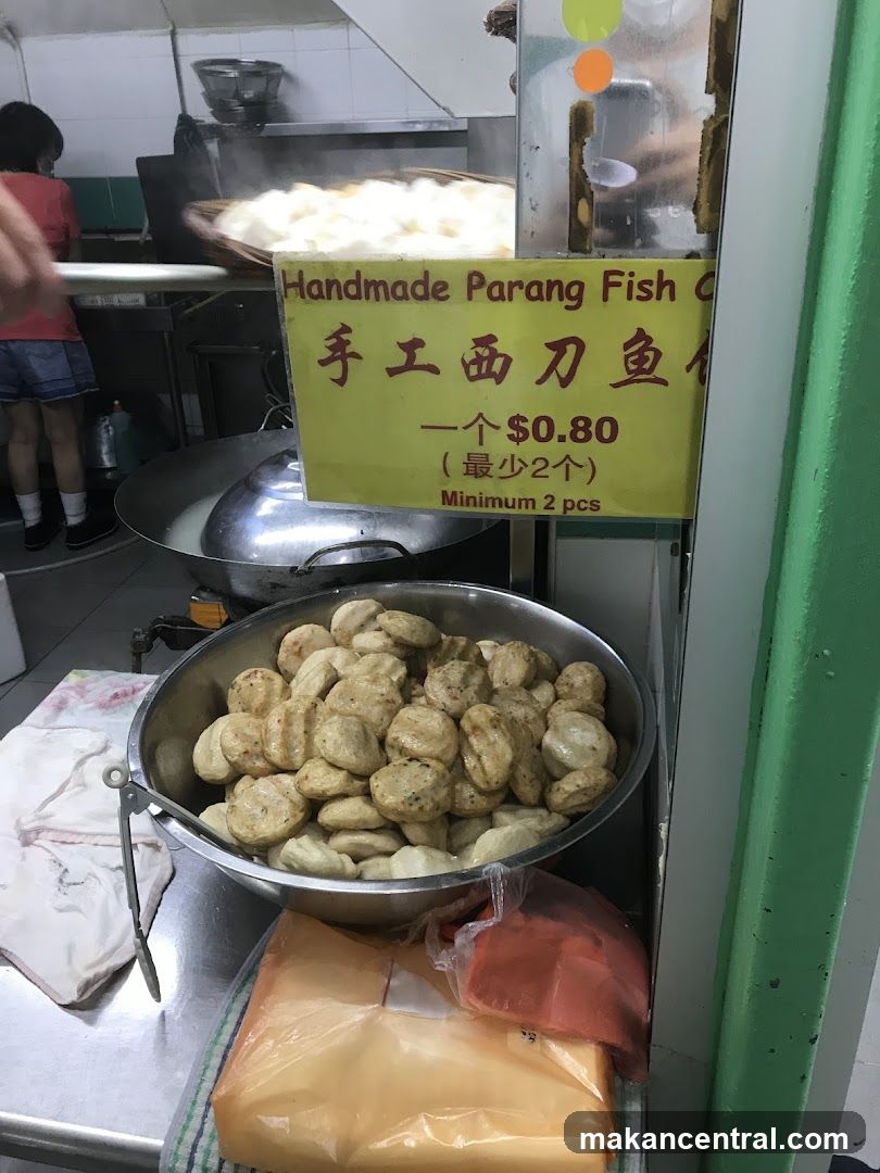 Food stall interior