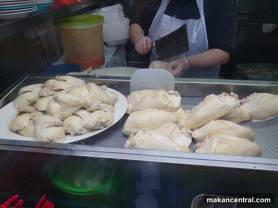 Food stall interior