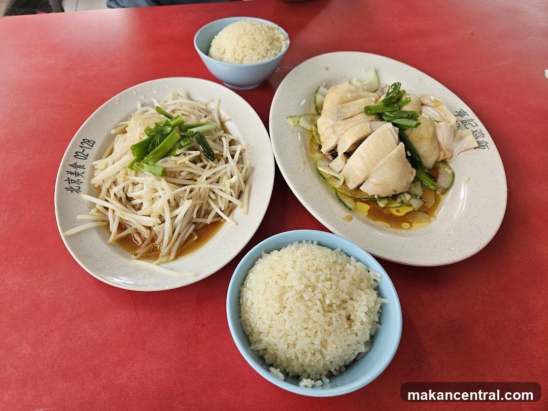 Food served at a restaurant