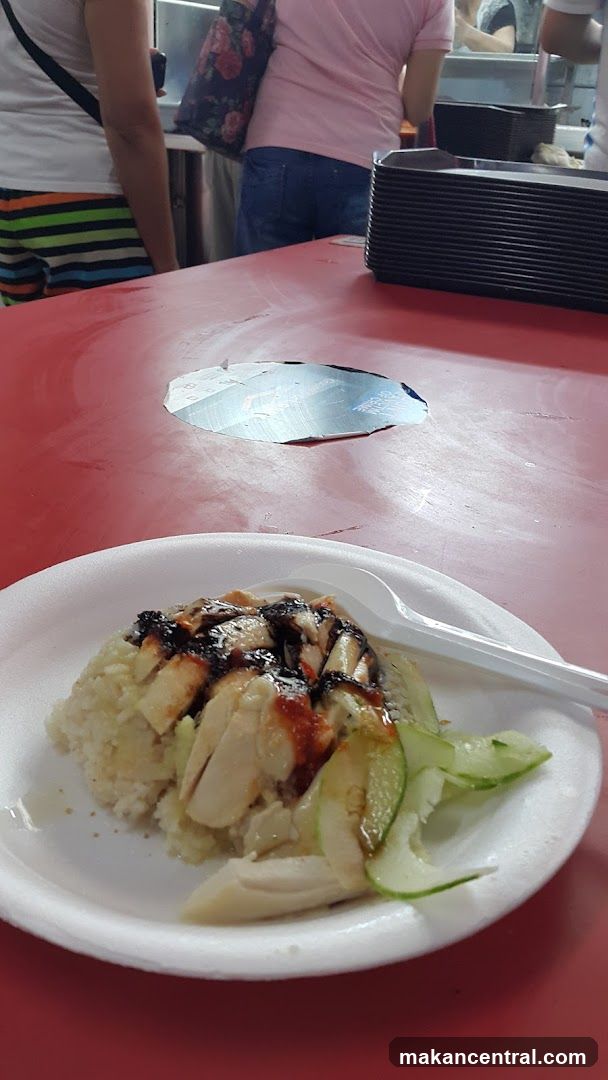 Food at a stall