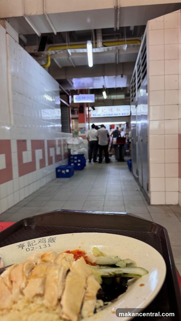 Interior of food court hallway