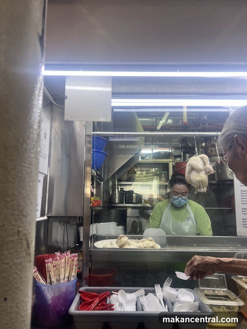 Food stall interior