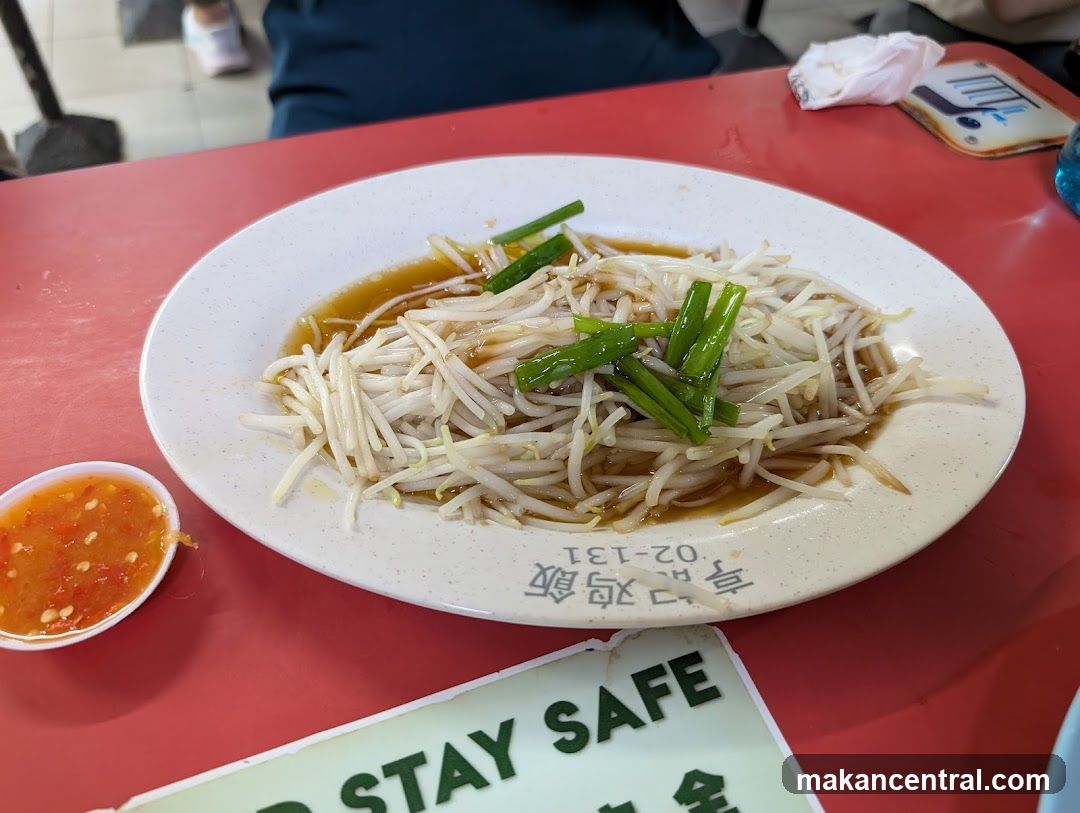 Food served at a restaurant