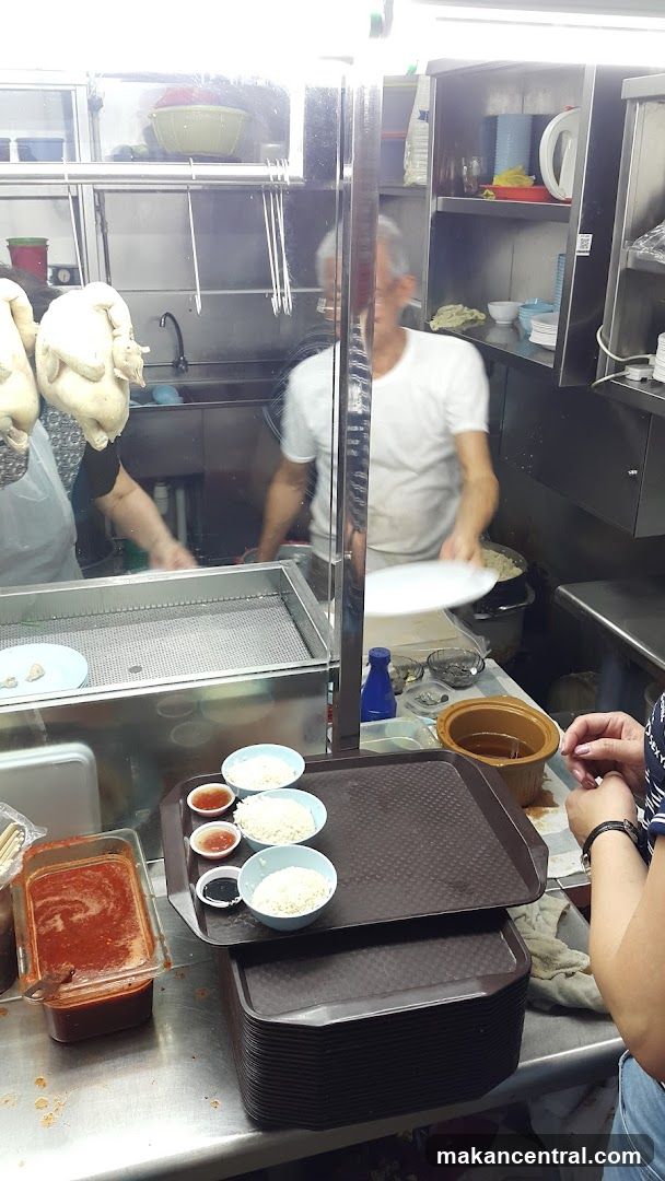 Food stall interior