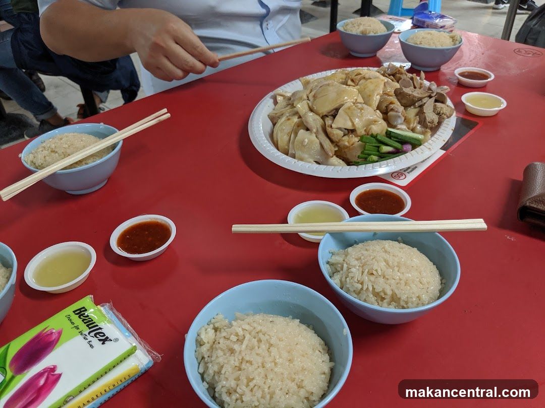 Food at a stall