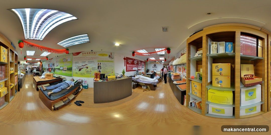 Interior of a wellness or massage center
