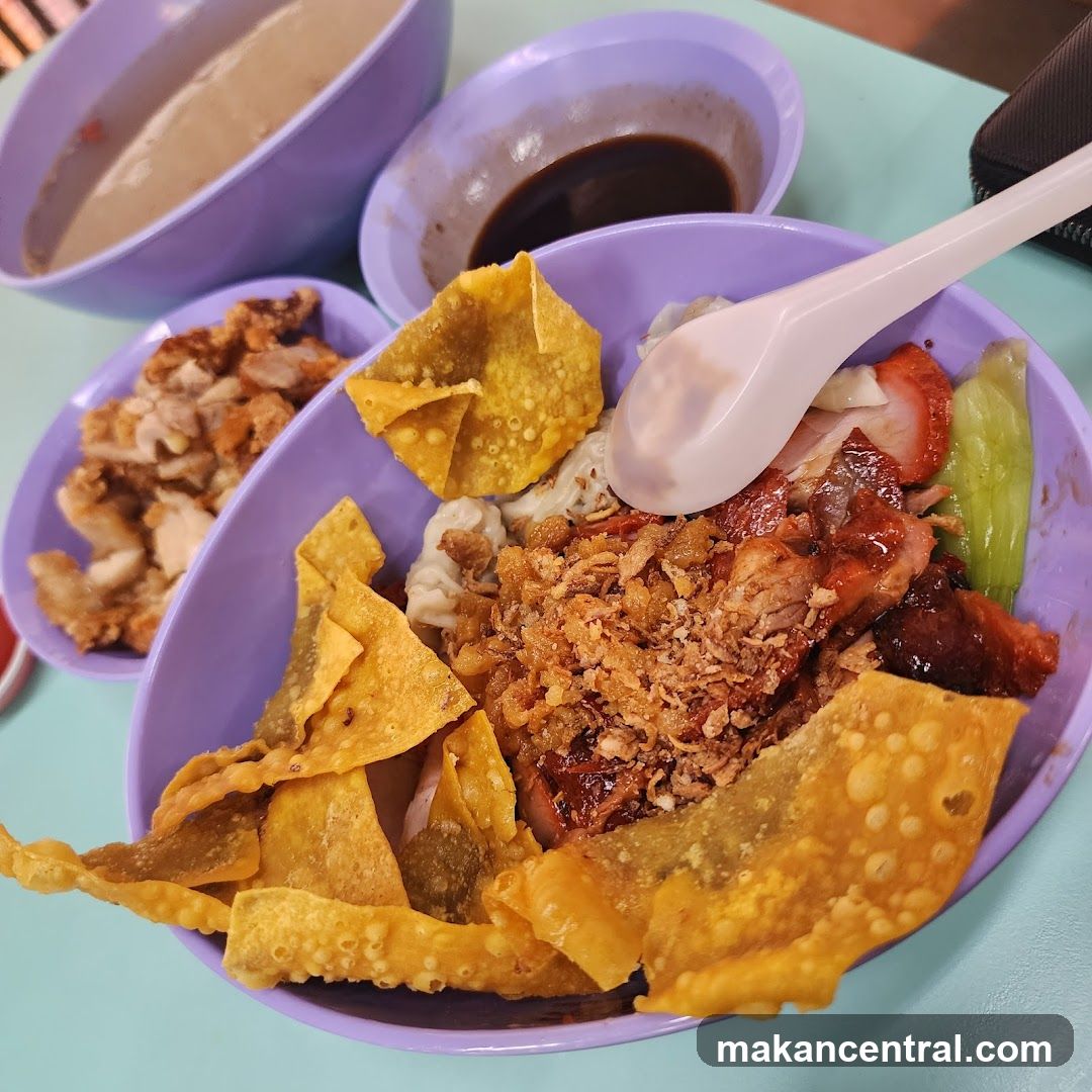 Food Plate at Eating Establishment
