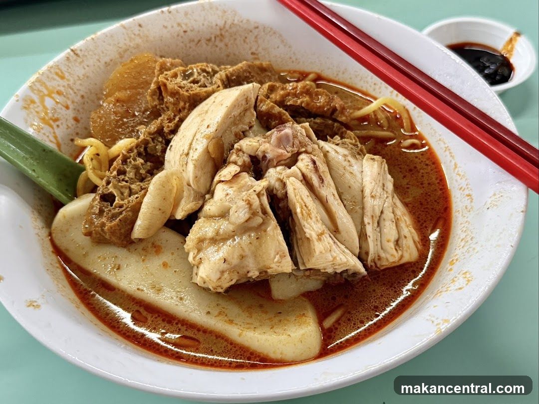 Laksa Bowl with Chicken and Tofu