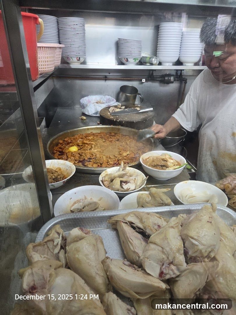 Food stall interior
