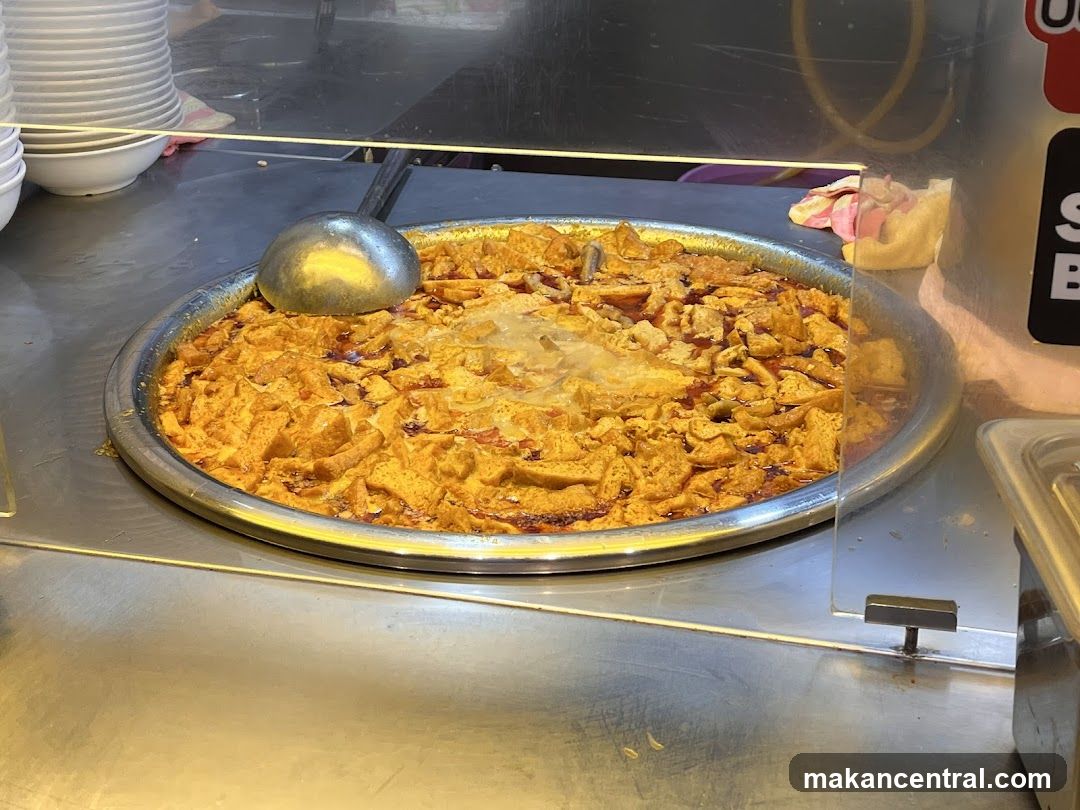 Food Display at Food Stall