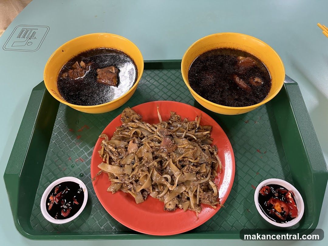 Food served on tray