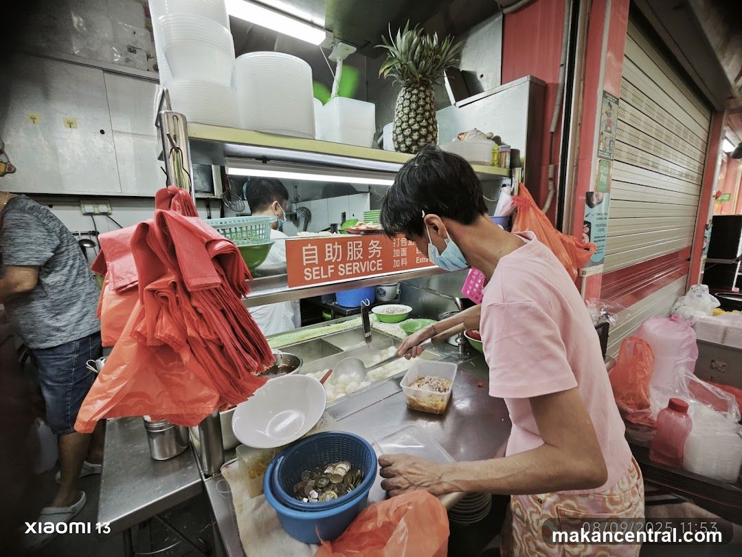 Food stall interior