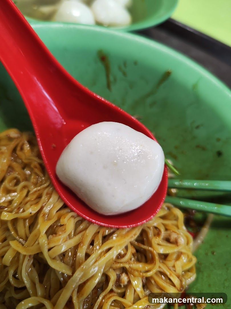 Noodle Dish with Fish Ball