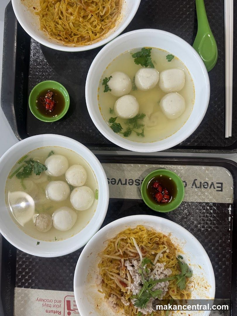 Food served on trays