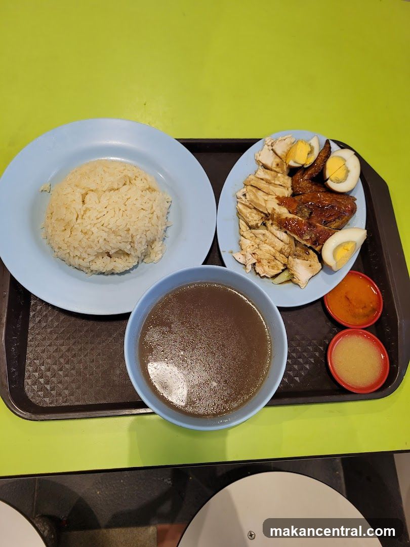 Food served on tray