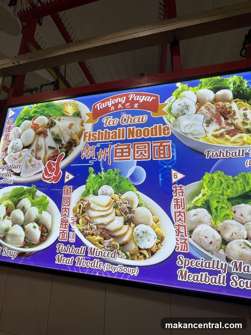 Tanjong Pagar Teo Chew Fishball Noodle
