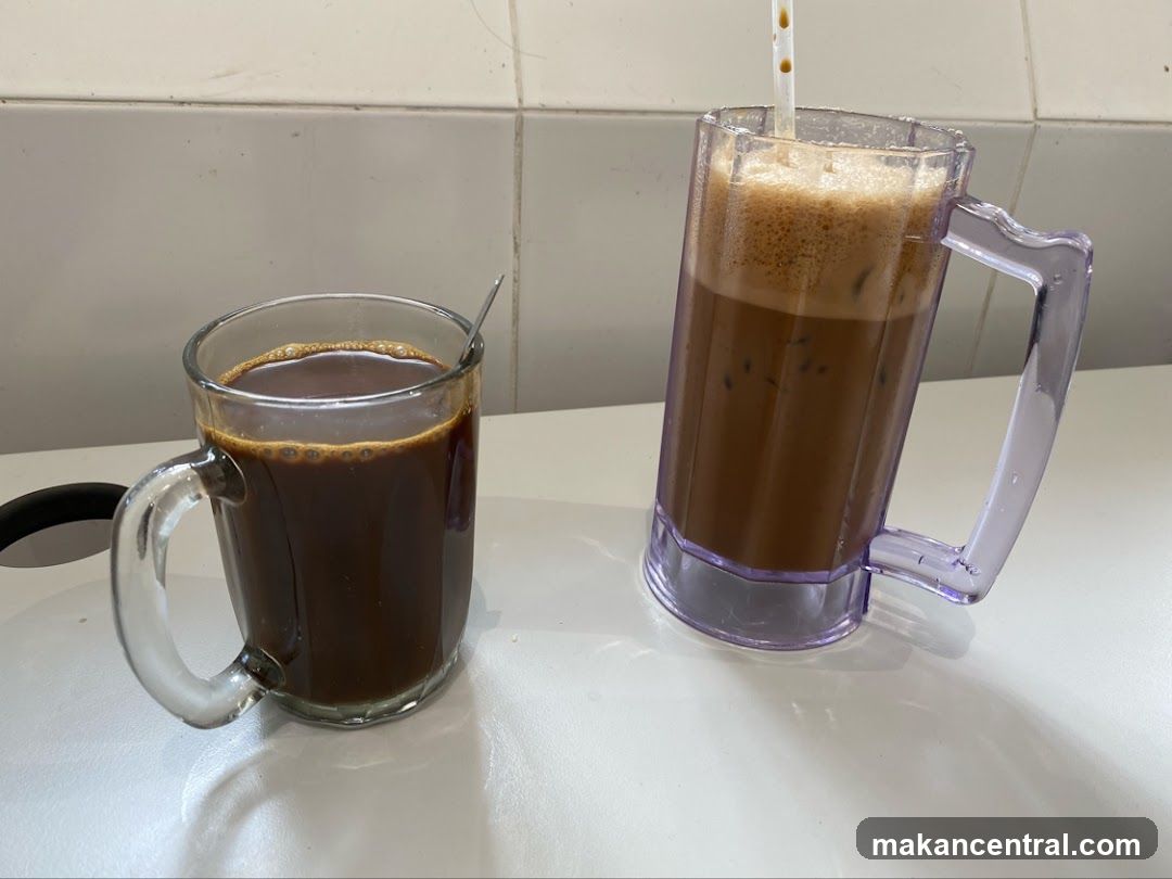 Coffee Drinks on Counter