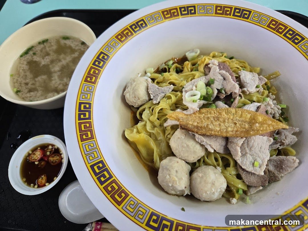 Food served on tray