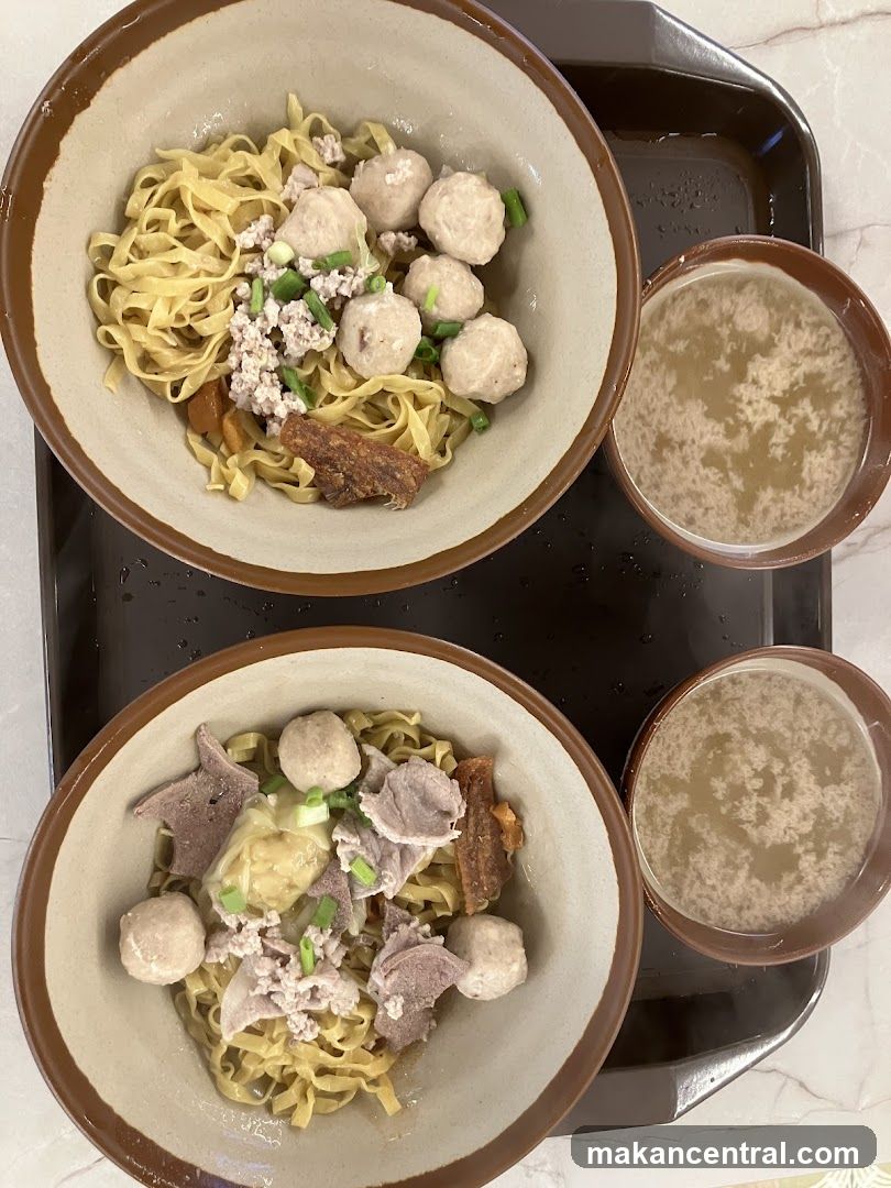 Food served on tray