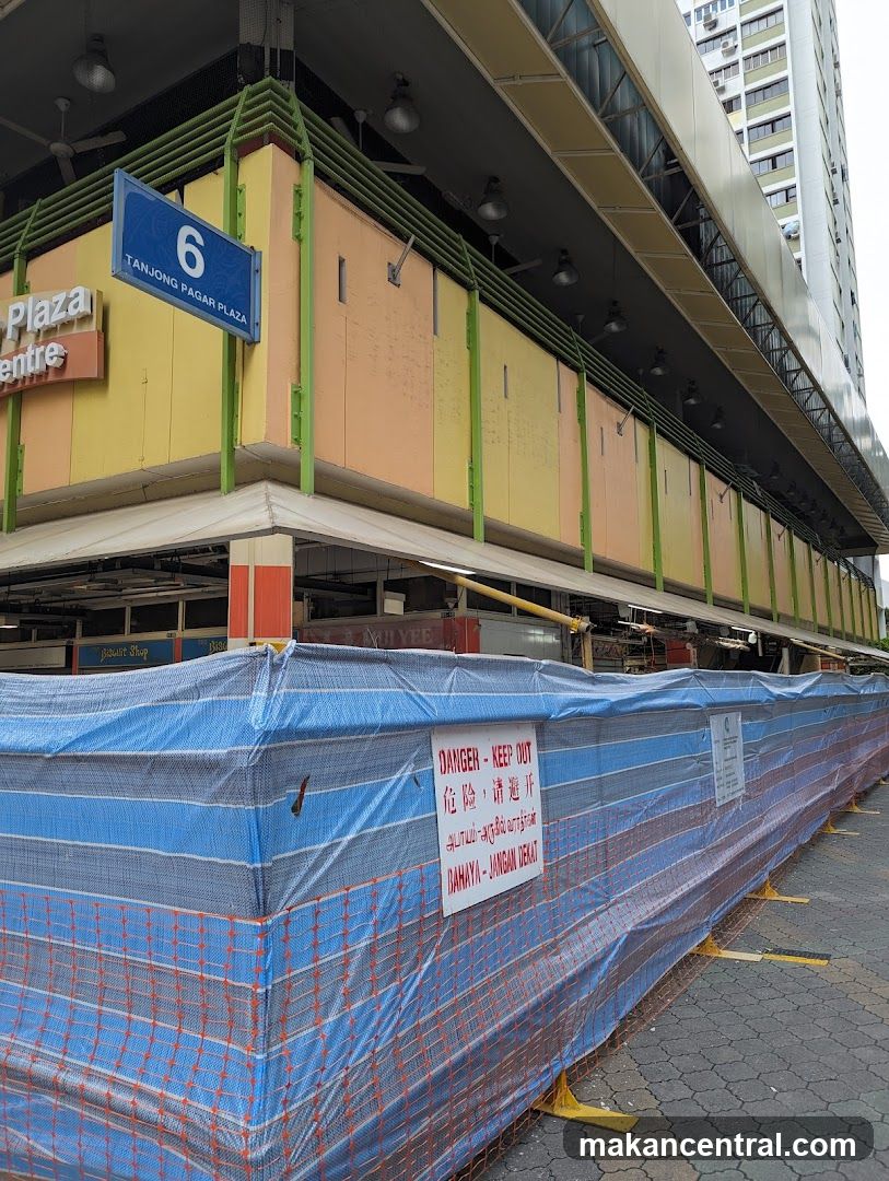 Tanjong Pagar Plaza exterior under construction