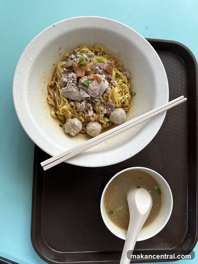 Noodle Dish with Soup