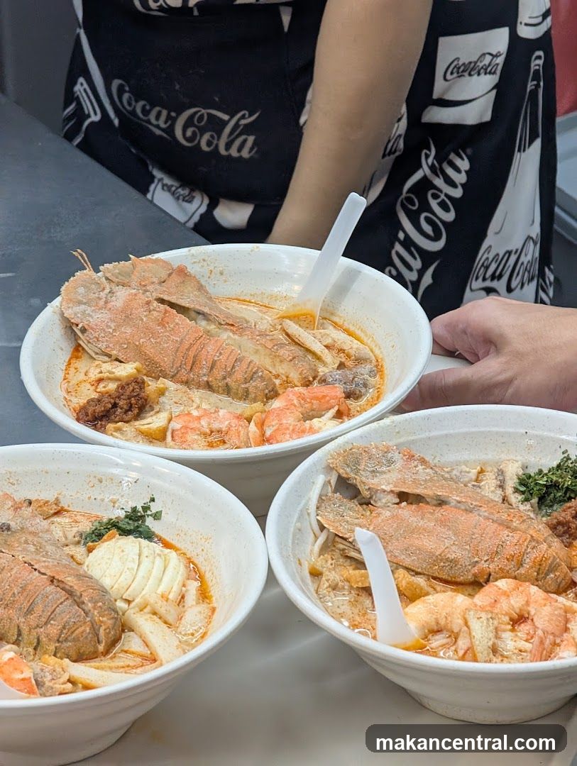 Famous Sungei Road Trishaw Laksa