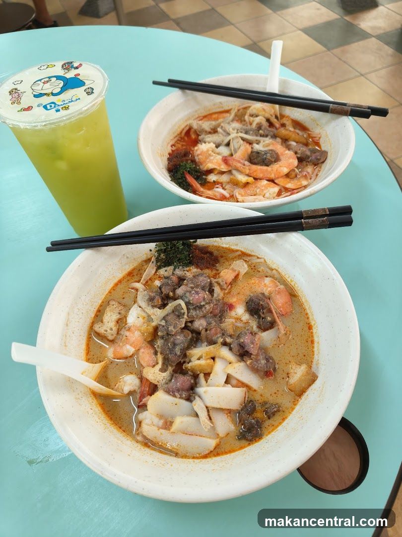 Famous Sungei Road Trishaw Laksa