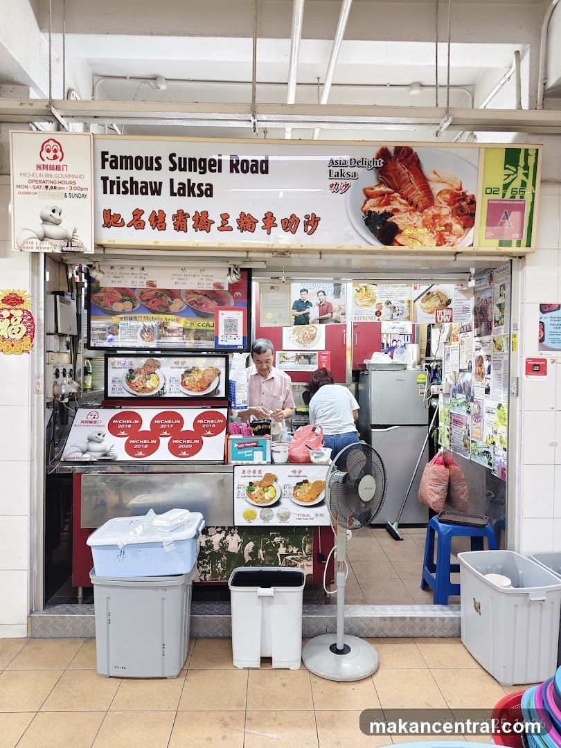 Famous Sungei Road Trishaw Laksa