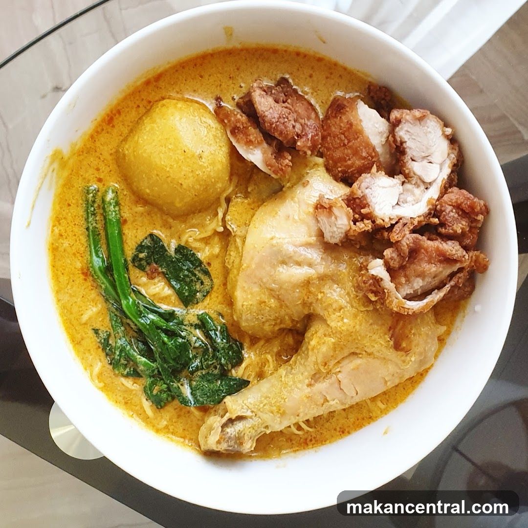 Curry Chicken Noodle Bowl