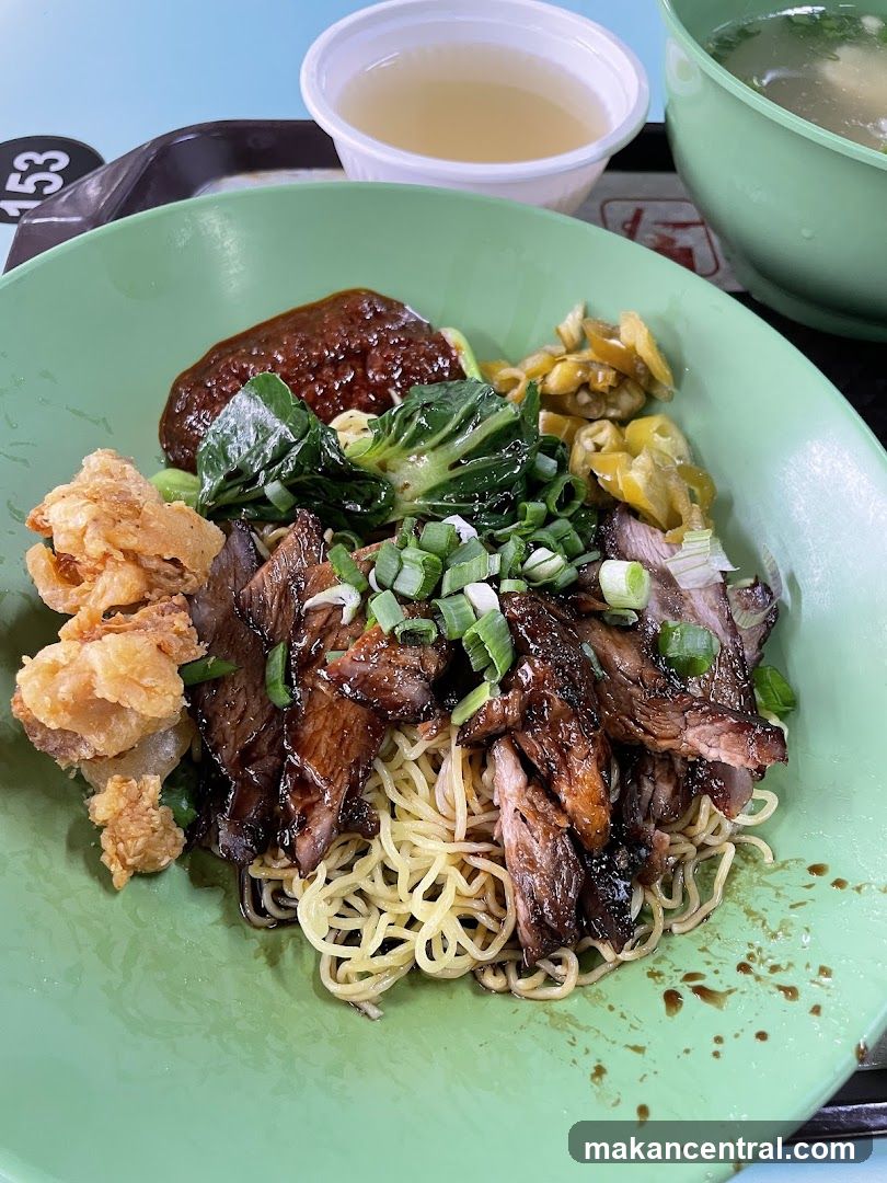 Noodle Dish with Meat and Vegetables