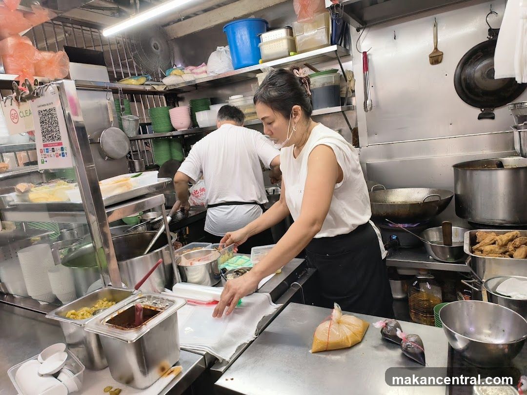 Kitchen Interior of Food Stall
