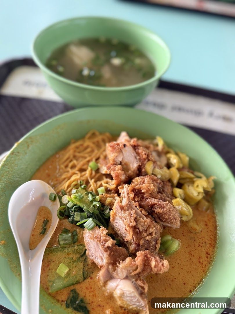 Food served at a eatery