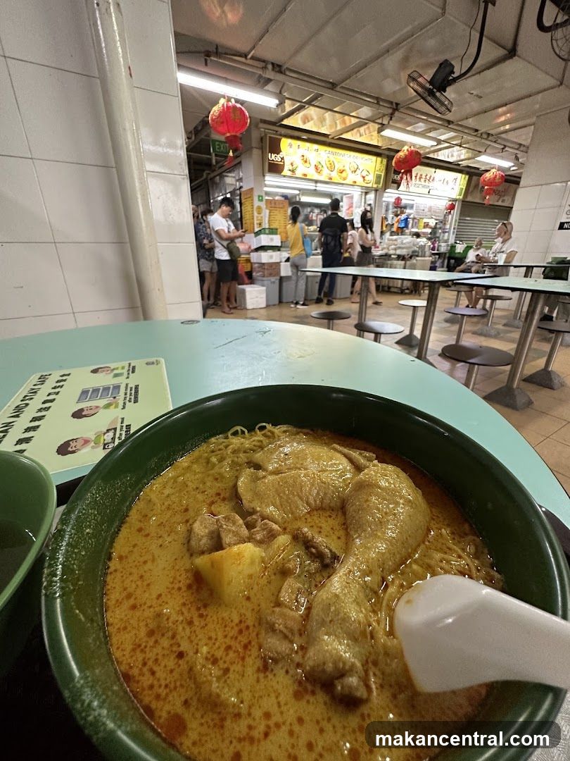 Food stall interior