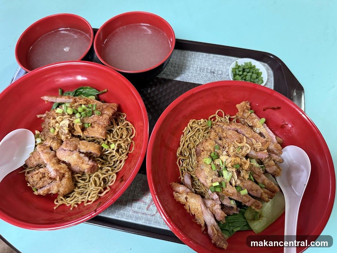 Food served on tray