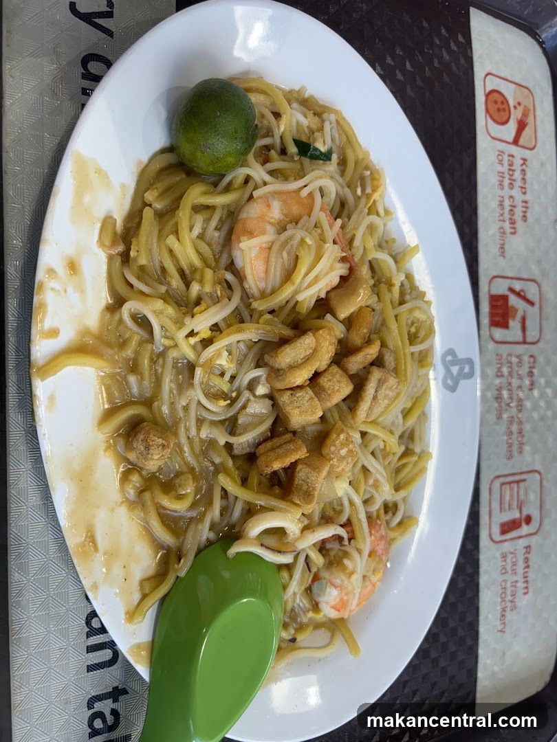 Noodles Dish on Plate