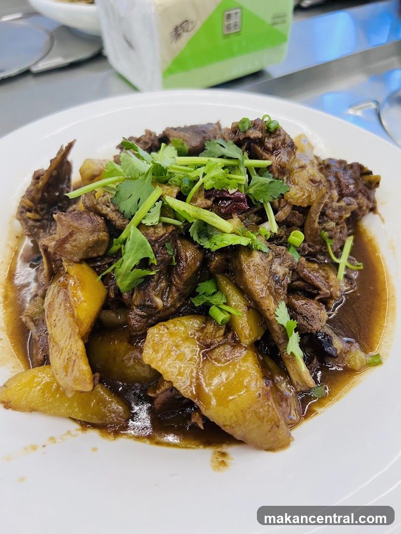 Dish on Plate