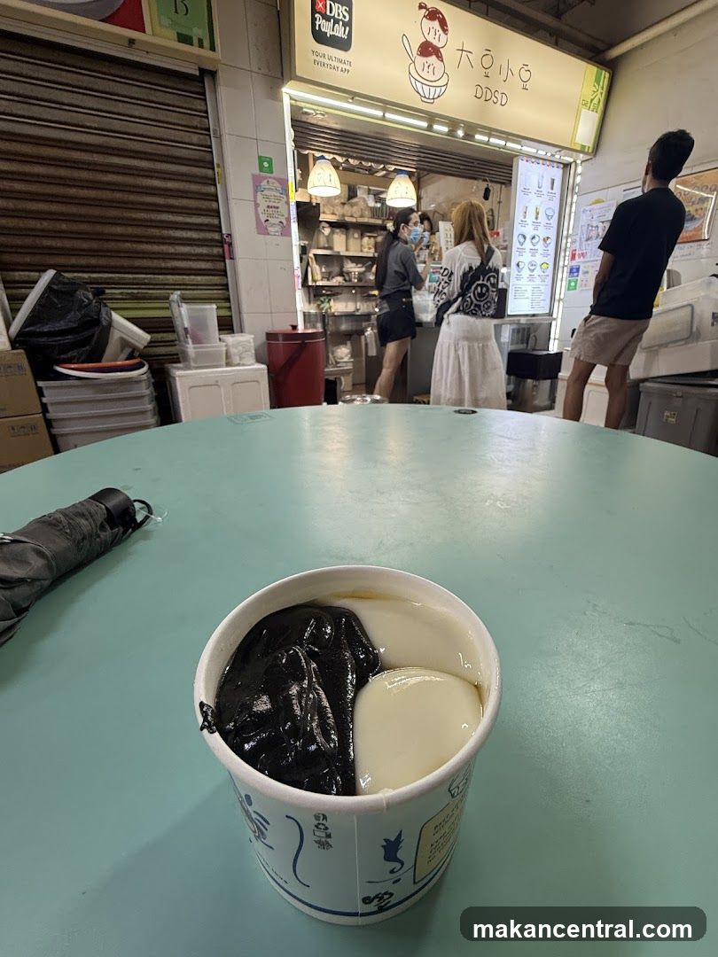Ice cream stall interior view