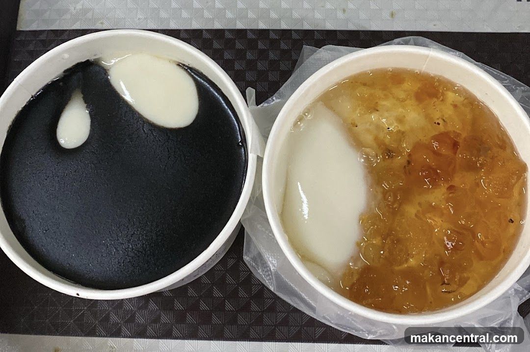 Two bowls of dessert
