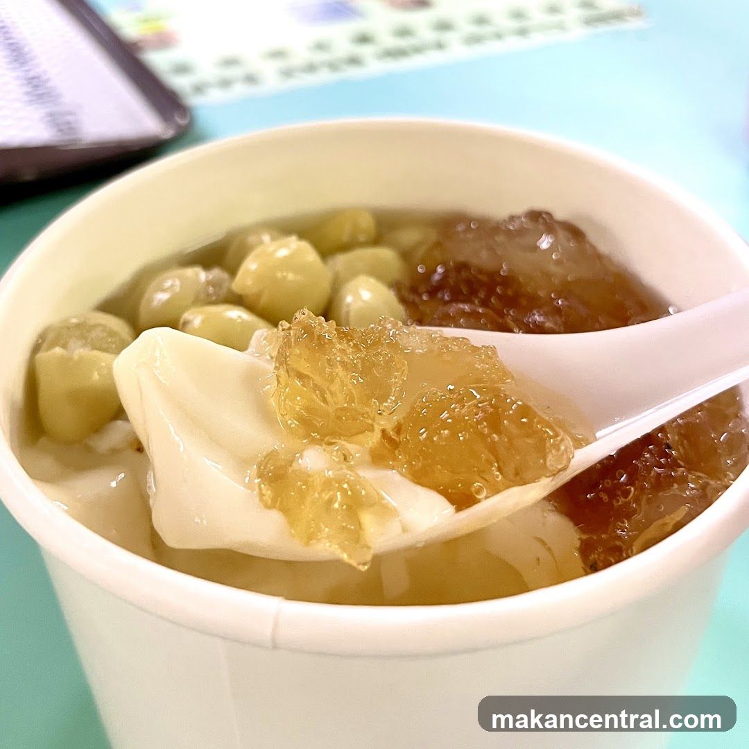 Close-up of dessert cup