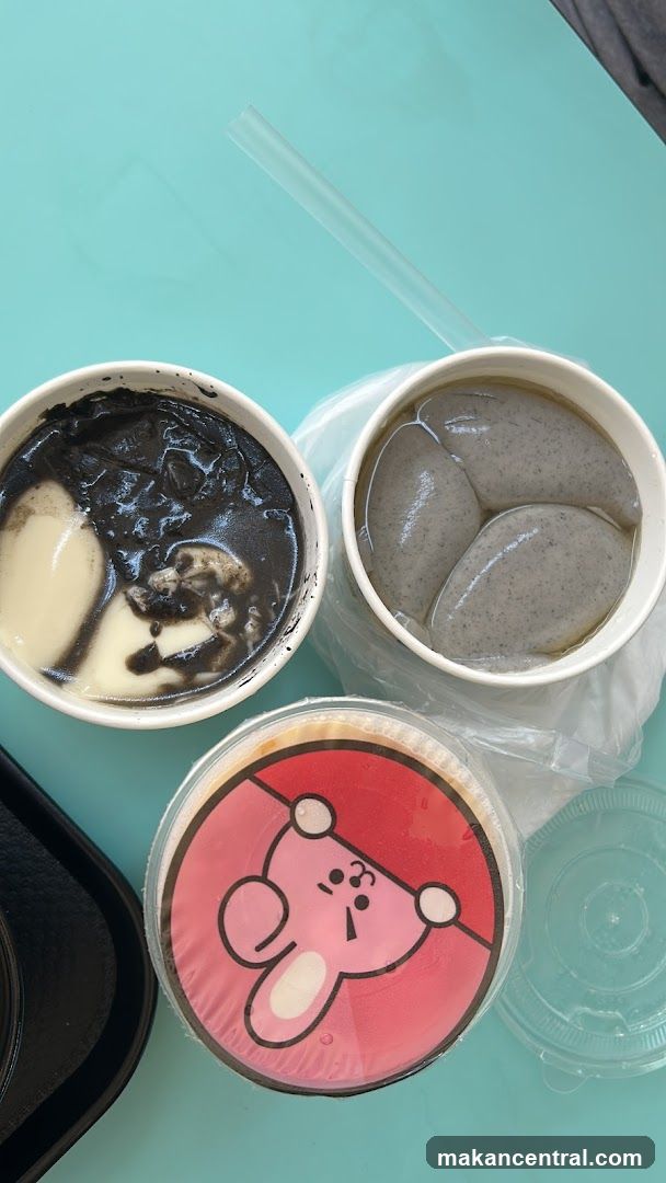Food Items on Table