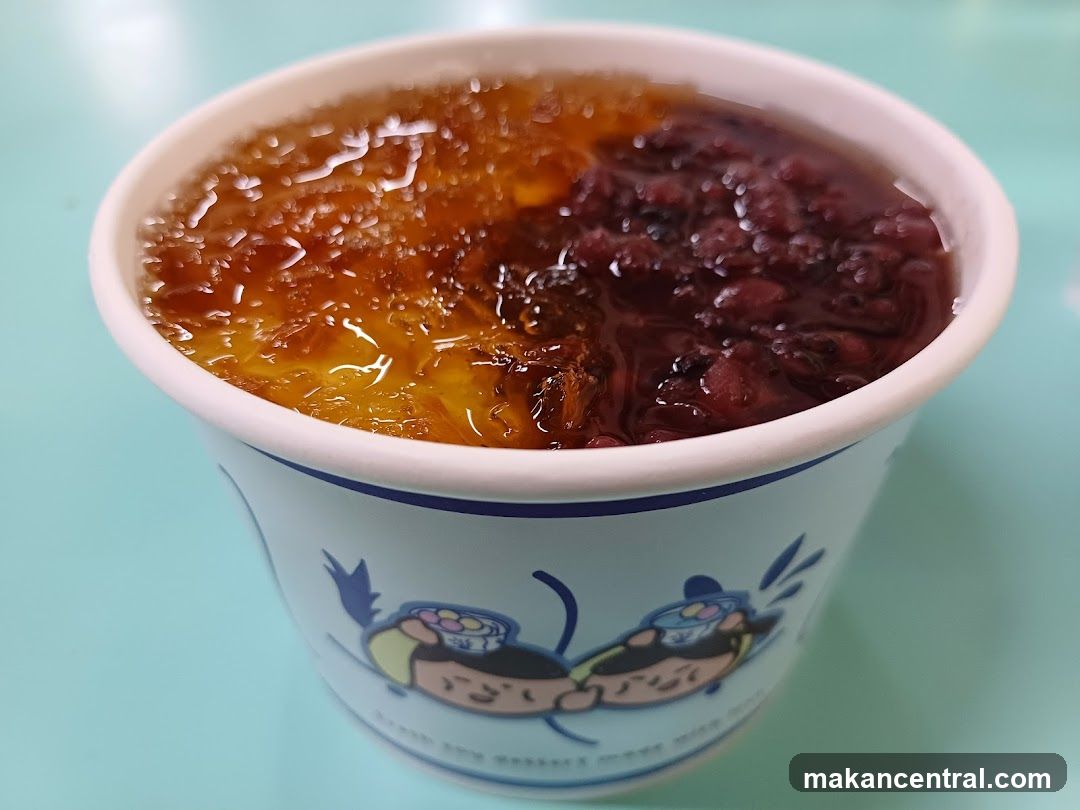 Bowl of mixed dessert