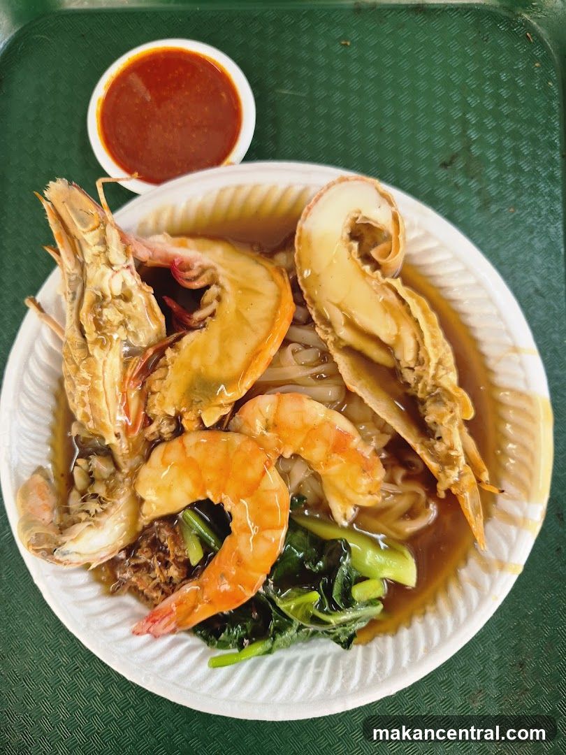 Food on a tray