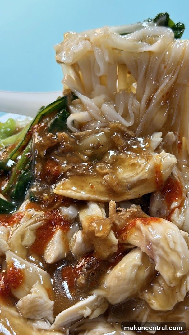 Close-up of noodle dish