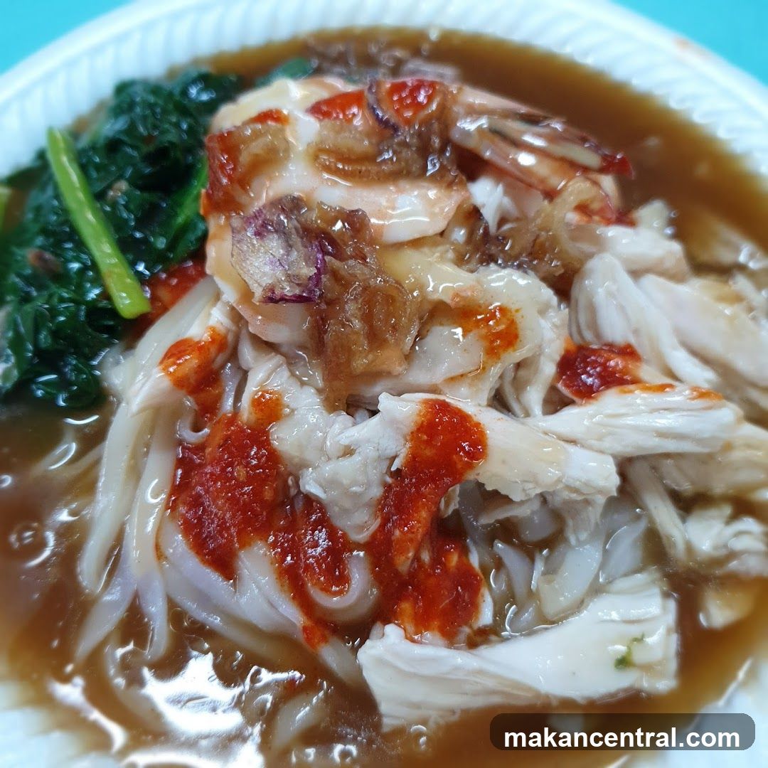 Close-up of noodle dish
