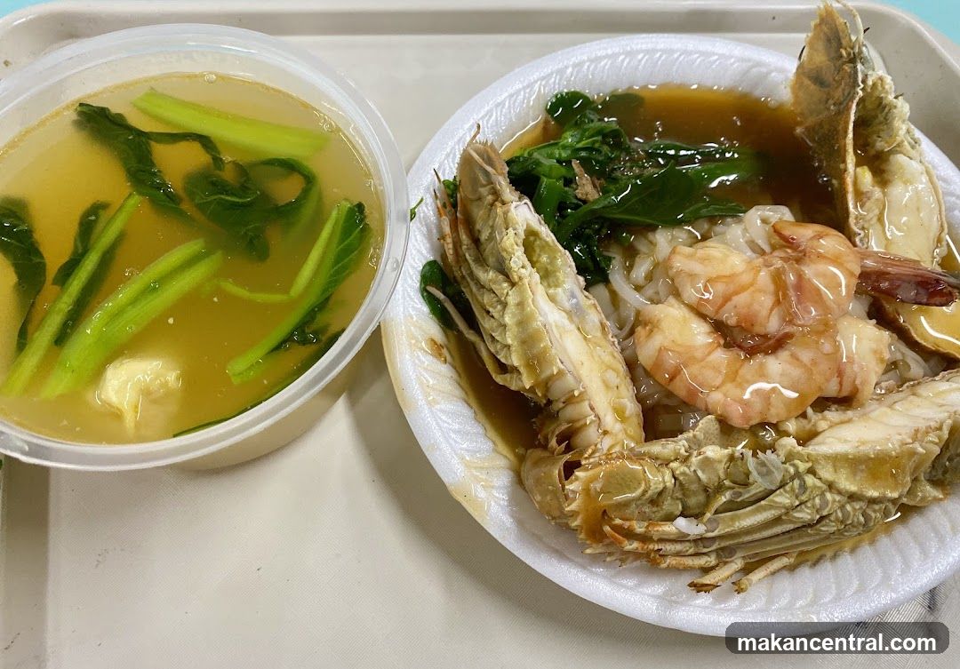 Food served on tray