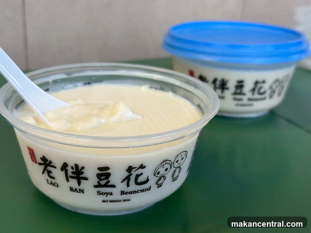 Soya Beancurd Product Display