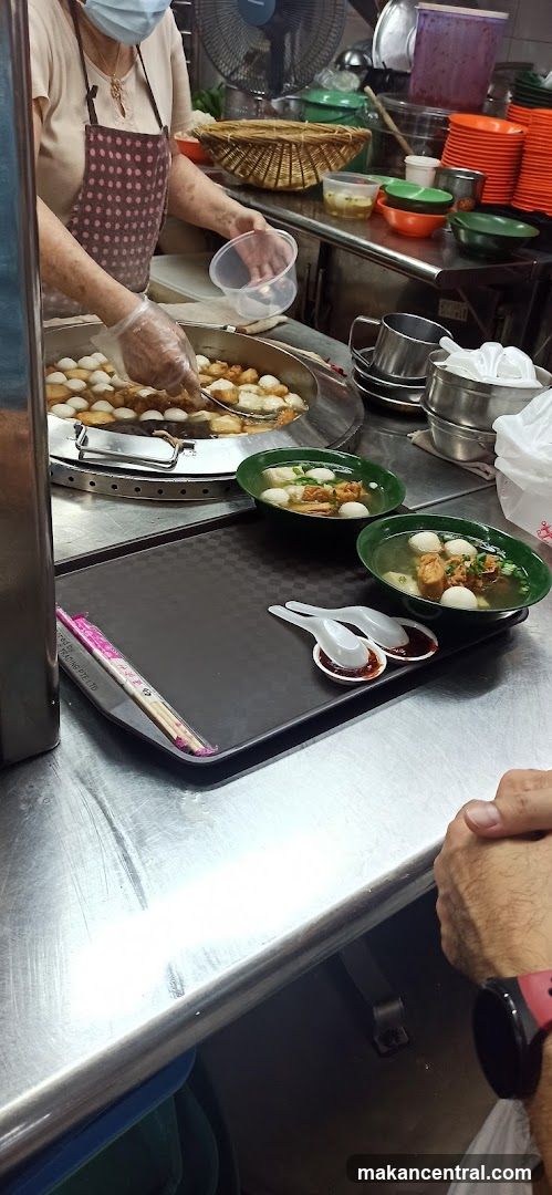 Food stall interior