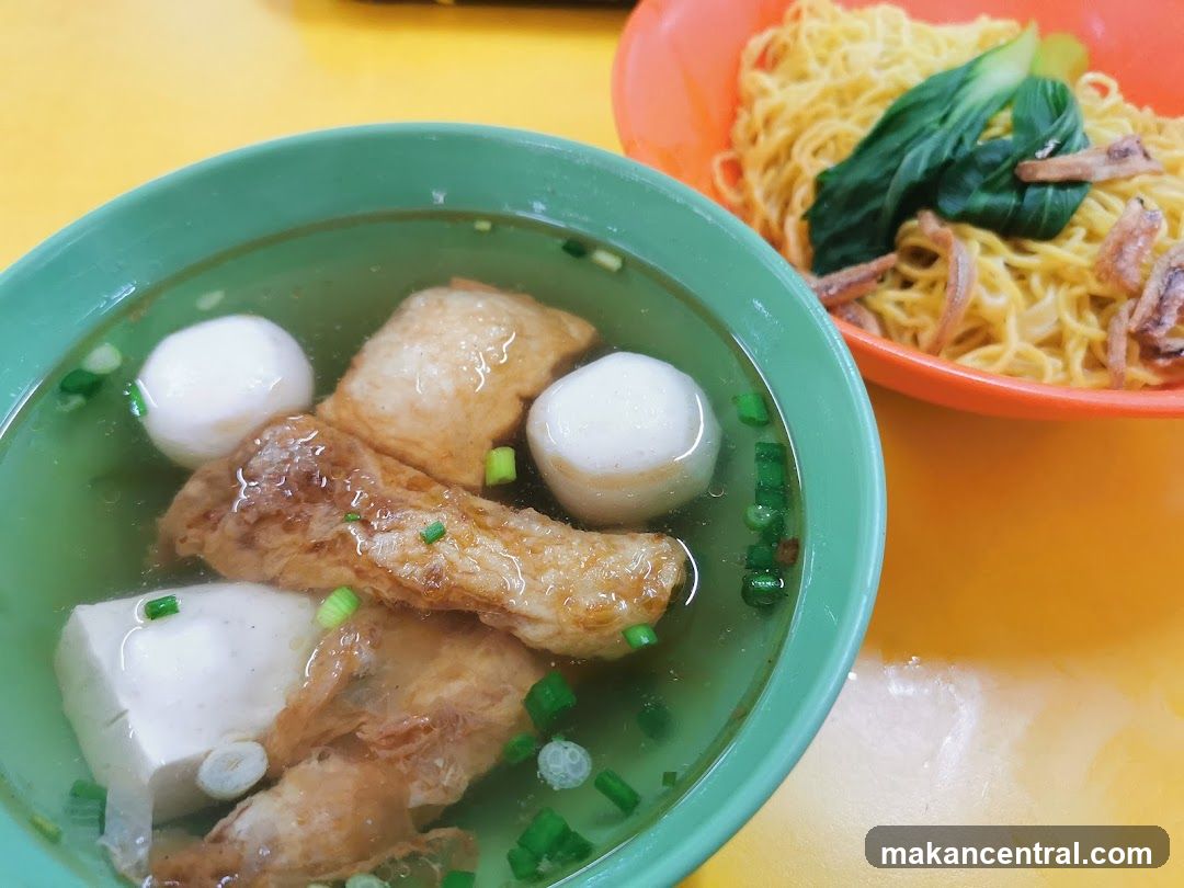 Food Items on Table