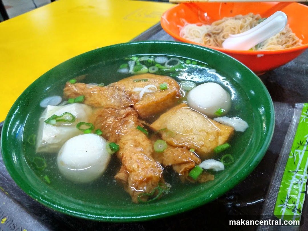 Food at a stall